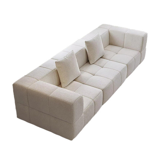 Modular Cloud Sectional Sofa Couch - Lounge Couches for Living Room, Modern Minimalist Sleeper Sofa, Deep Seat,272cm